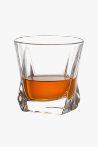 Verres à whisky old fashioned style texturé résistants