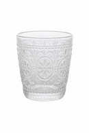 Verres whisky relief style vintage lot de 2