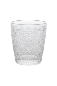 Verres whisky relief style vintage lot de 2