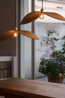 Vintage Wabi Sabi bois Art Led lustre chinois Zen salon de thé salle à manger décor à la maison suspension lumières Loft escaliers luminaire suspendu
