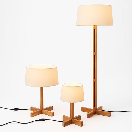 Vintage Wabi Sabi vent lampadaire en bois massif lampadaire salon décor à la maison canapé coin debout étude chevet lampe de lecture