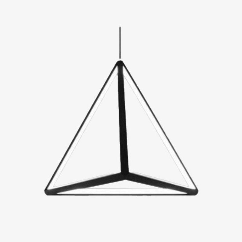 Lámpara de suspensión design Novedosa pirámide de LEDs