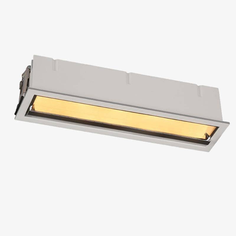 Foco LED rectangular de metal estilo moderno Loft