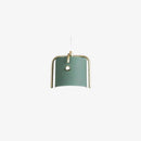 Suspension design à LED abat-jour métal coloré Kitchen