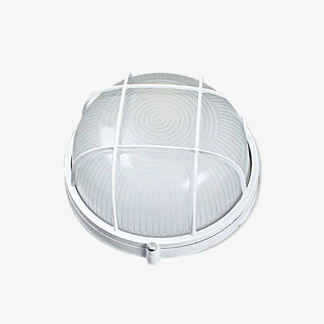 Ceiling light wall lamp outdoor LED round with white grid