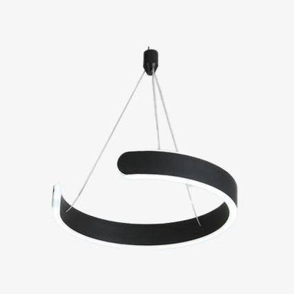 Suspension design LED cercle ouvert Hanging