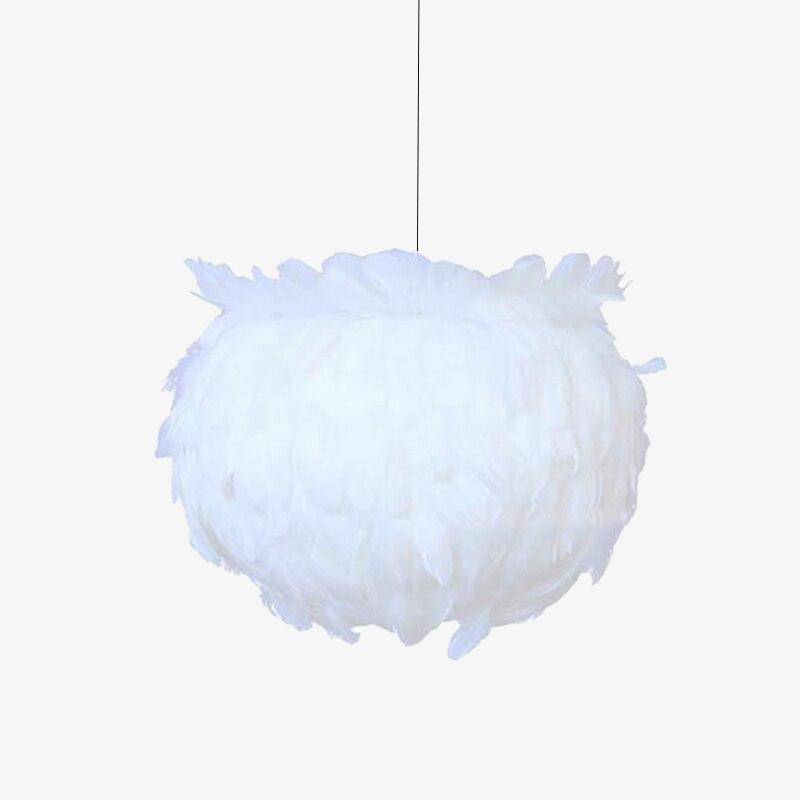 pendant light white LED light bulb Loft design