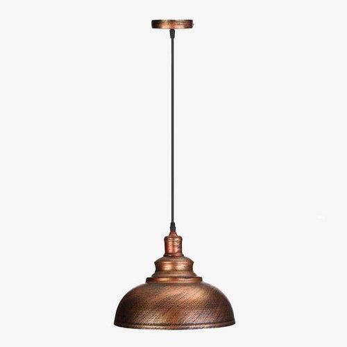 Suspension rustique en métal Loft