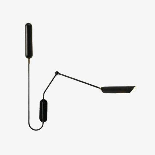 Applique murale design à LED avec doubles abat-jours en métal Light