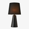 Lampe de chevet à LED moderne avec abat-jour (noir ou blanc)