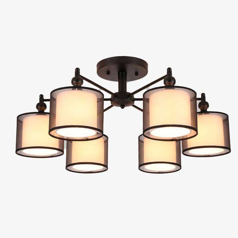 Lustre avec abat-jour design Iluminacion