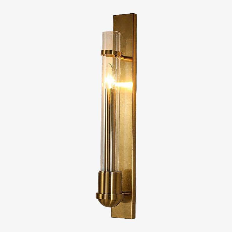 wall lamp Loft glass design LED wall light in gold