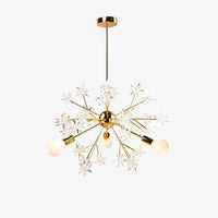 Lustre design doré avec étoiles Loft