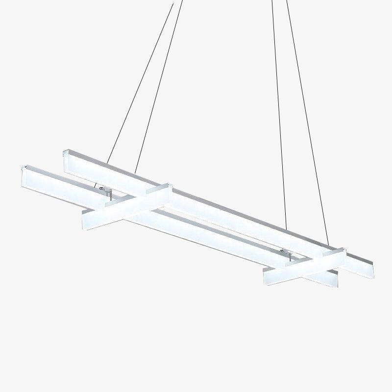 Suspension LED design à barres Hanging