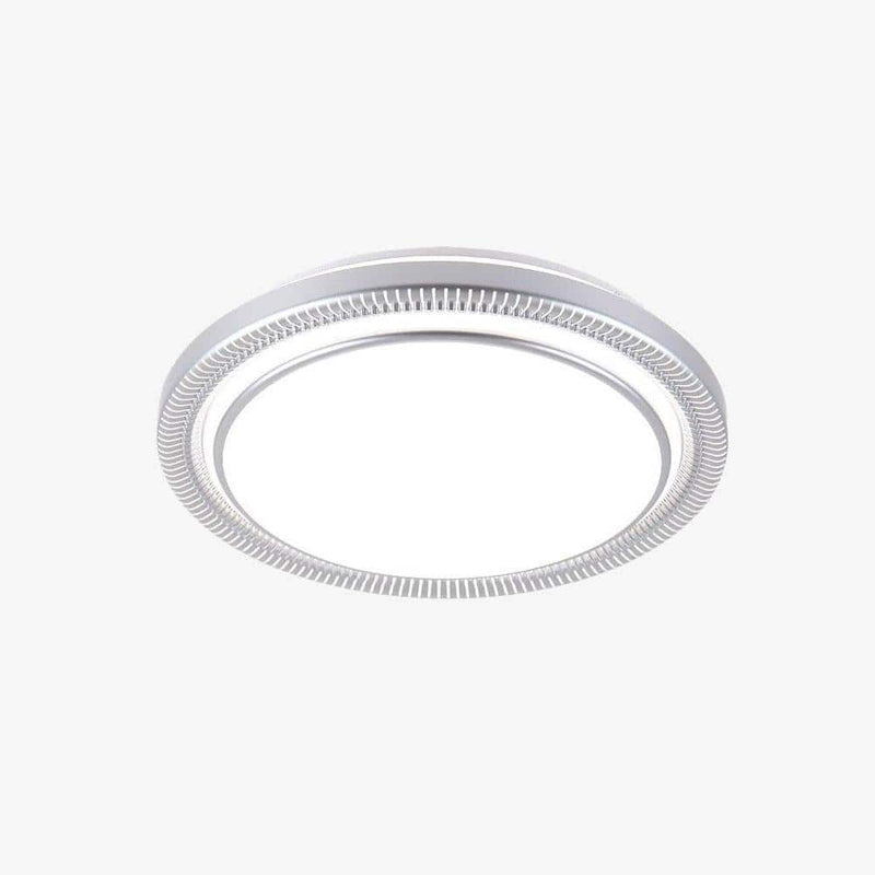 Plafonnier design à LED rond blanc Light