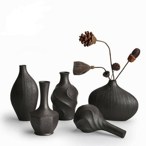 Vase en céramique design style Tang D