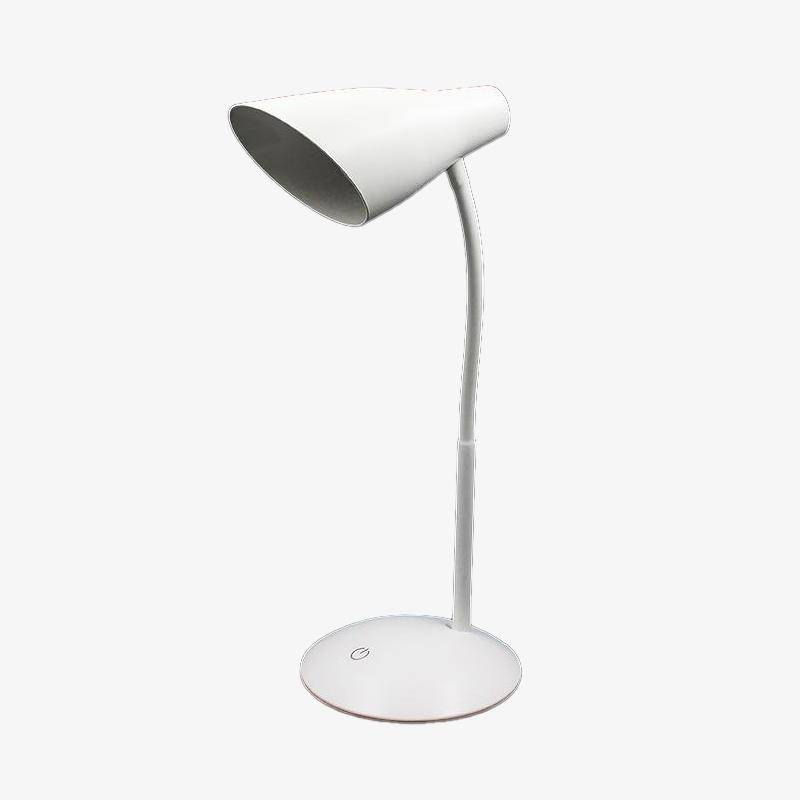 Touch and USB LED desk lamp (black or white)