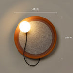 wall lamp modern LED round metal wall Barp