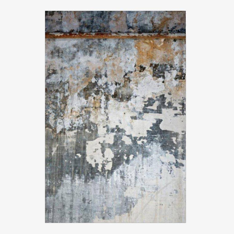 Modern rectangle rug in industrial style Maja A