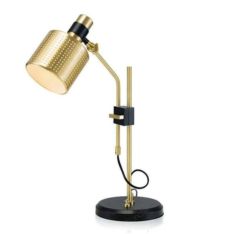 Industrial style LED swivel desk lamp