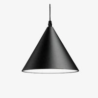 Suspension design LED conique à fils apparents