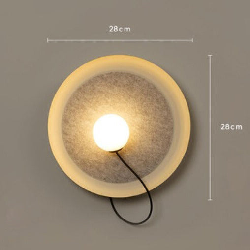 Applique murale moderne LED ronde en métal Barp - vue 10 sur 11