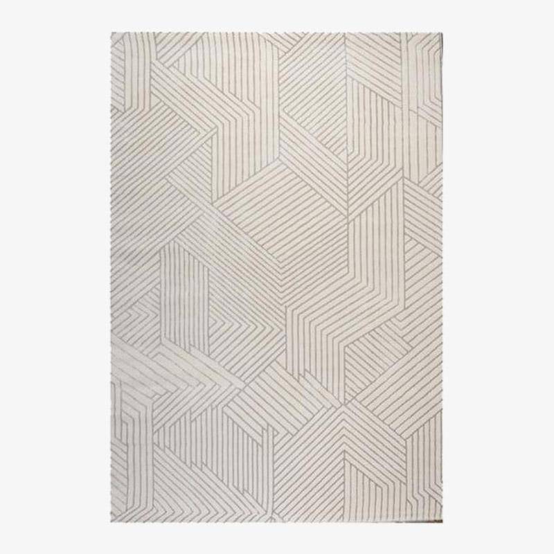 Tapis rectangle moderne style industriel Luxury A