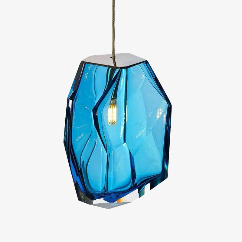 Lámpara de suspensión design Cristal LED de colores de lujo