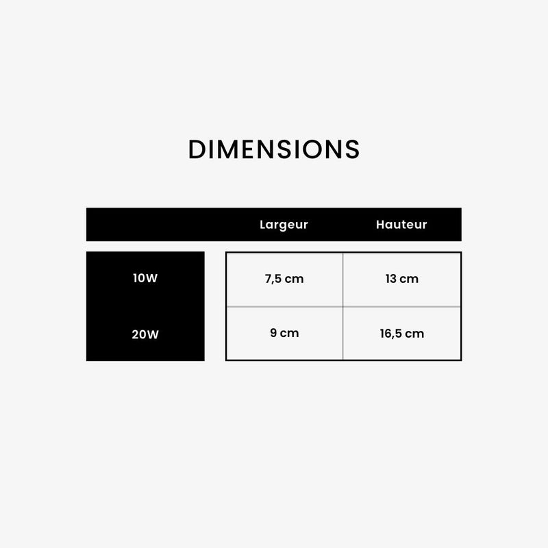 Spotlight Directional LED (black or white)