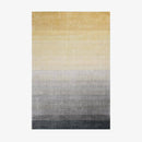 Tapis rectangle moderne coloré style Randerup jaune