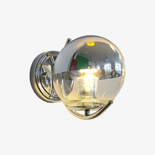 Applique murale moderne avec abat-jour circulaire en métal Gael