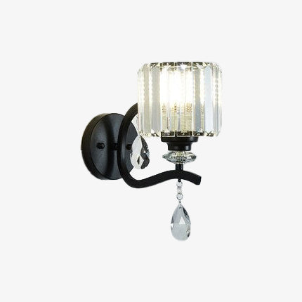 wall lamp vintage wall with lampshade square Matteo