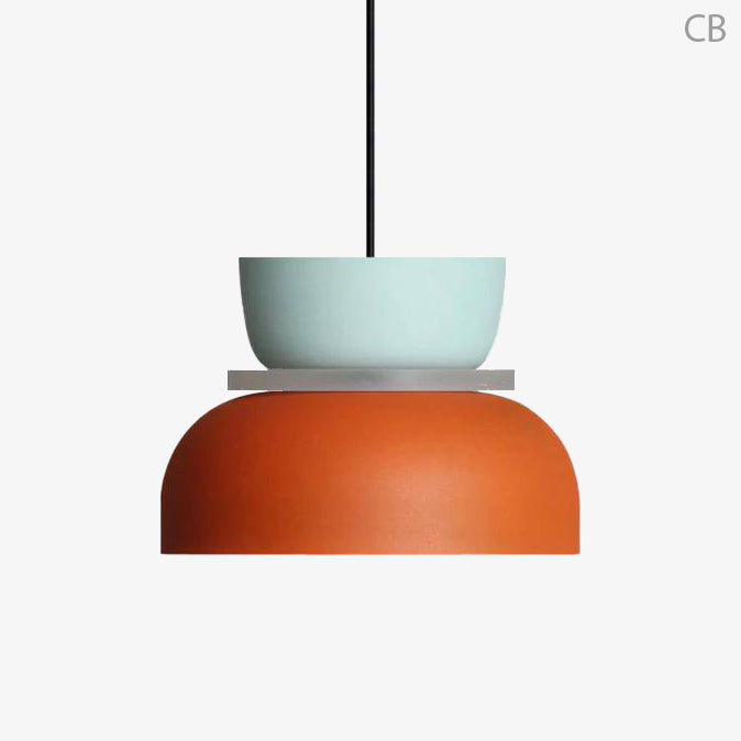 pendant light colorful Makazon playful shapes