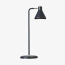 Lampe à poser design à LED avec tube en métal coloré et forme triangulaire Light