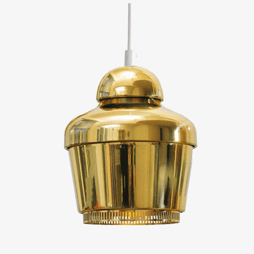 Suspension design LED aux formes cylindriques métal - vue 2 sur 12