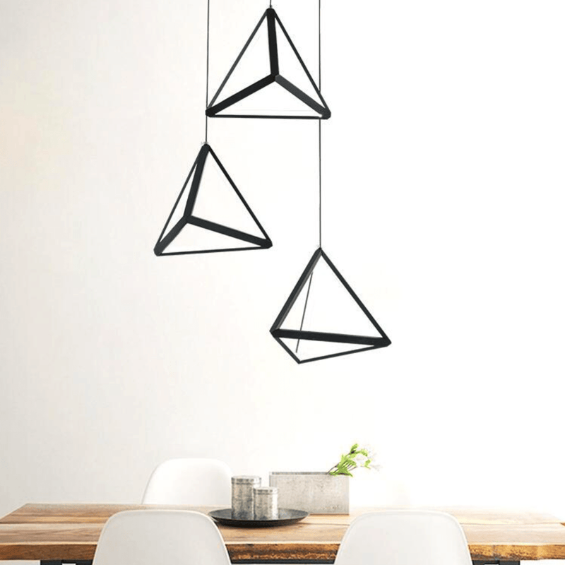 pendant light Novelty LED pyramid design