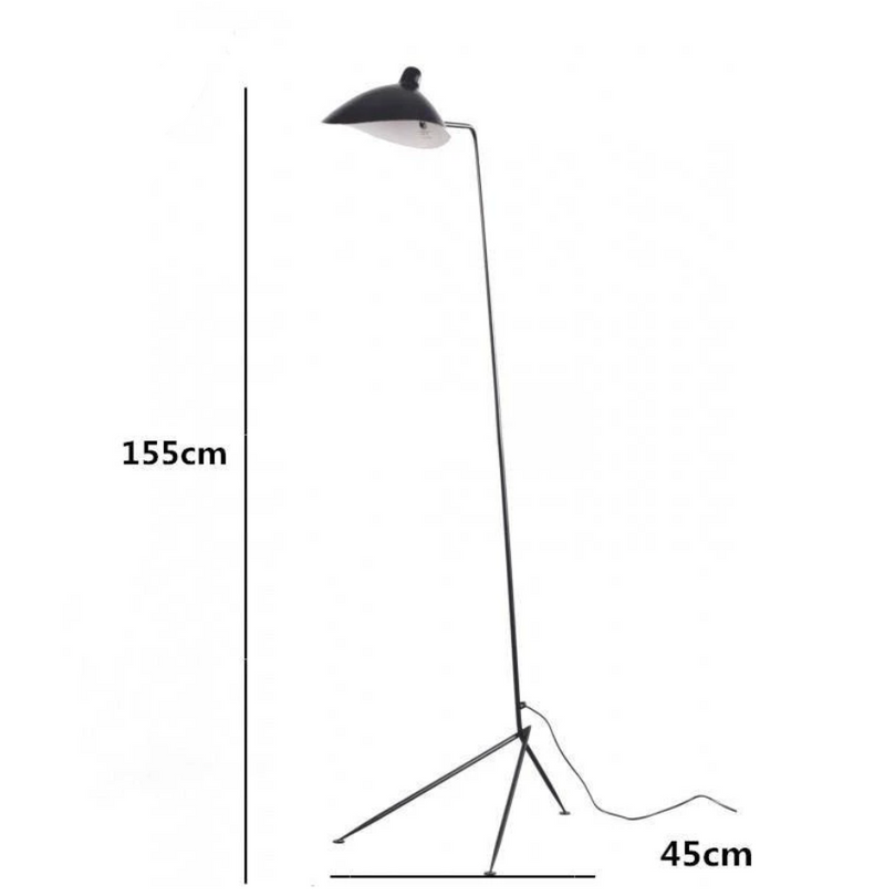 Floor lamp retro American design