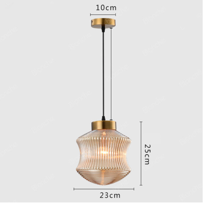 pendant light modern glass Raina