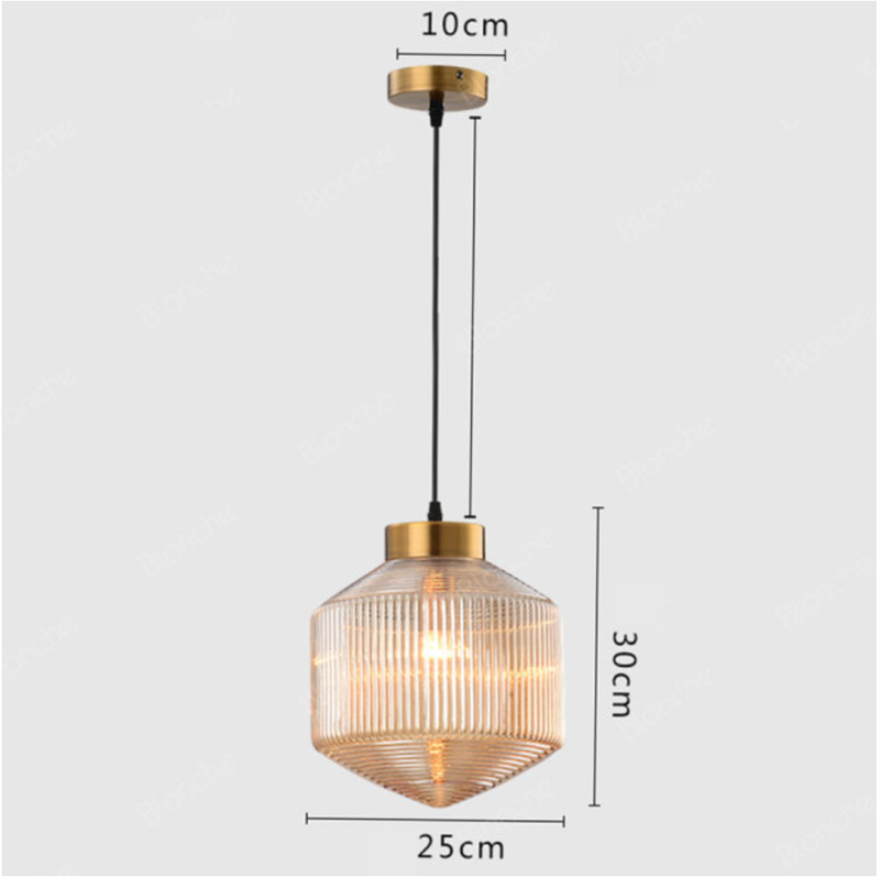 pendant light modern glass Raina