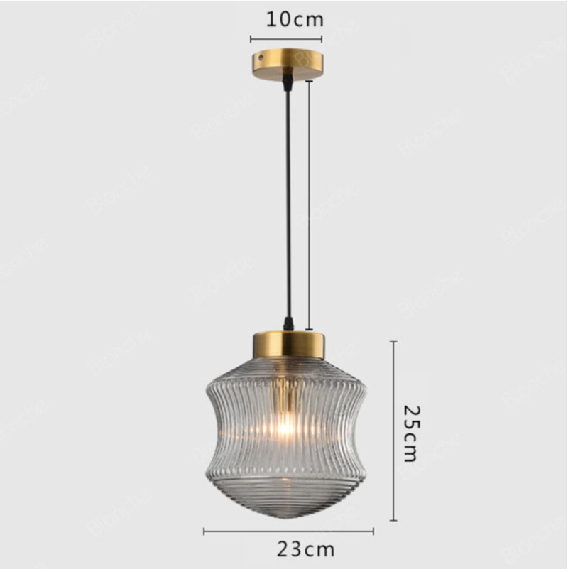 pendant light modern glass Raina