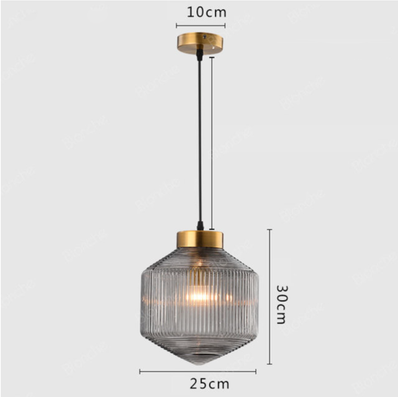 pendant light modern glass Raina