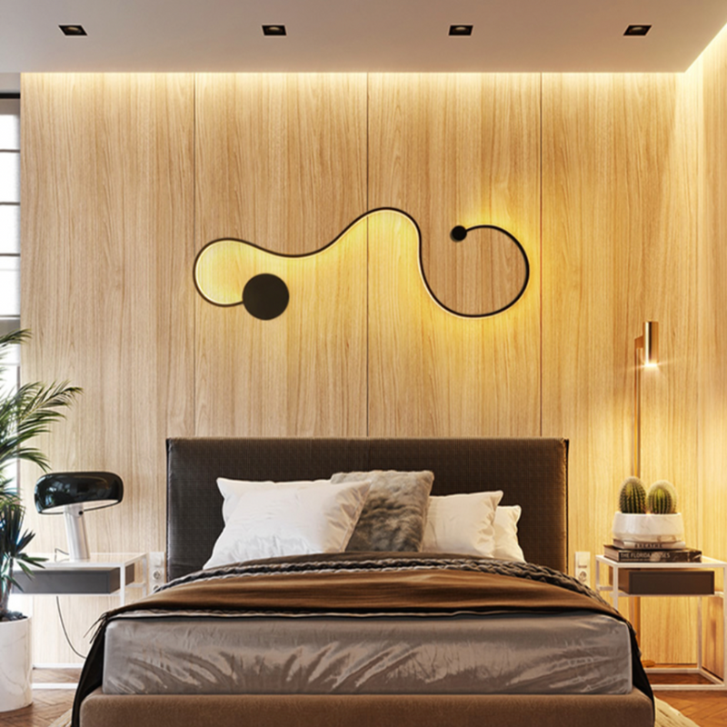 Lámpara de pared design art deco LED