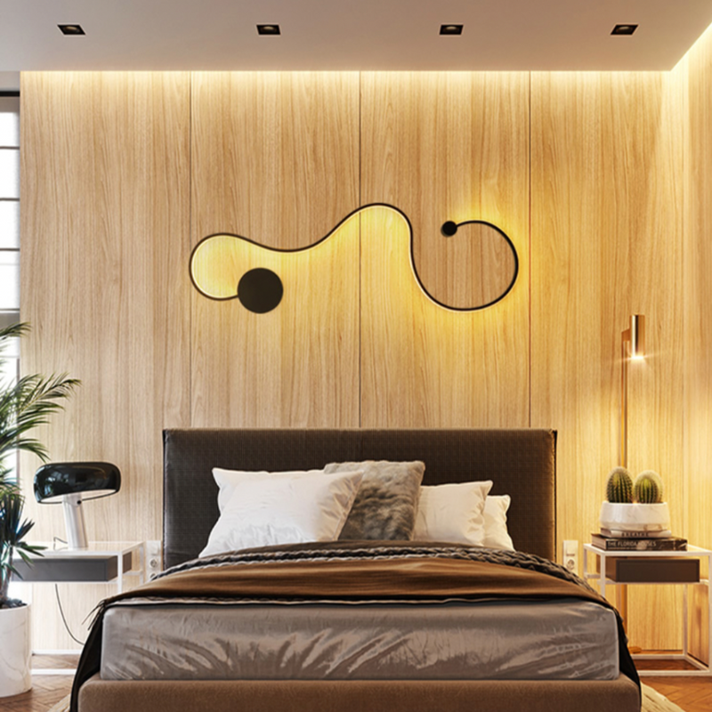 wall lamp art deco LED design wall