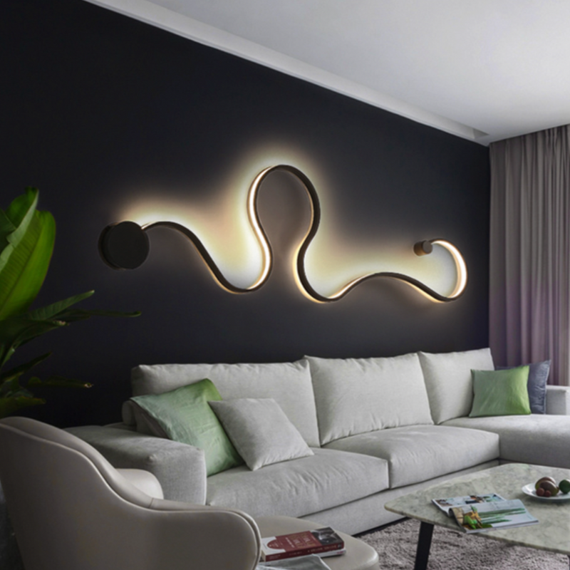 Applique murale design à led art déco