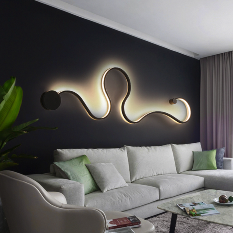 Applique murale design à LED art déco