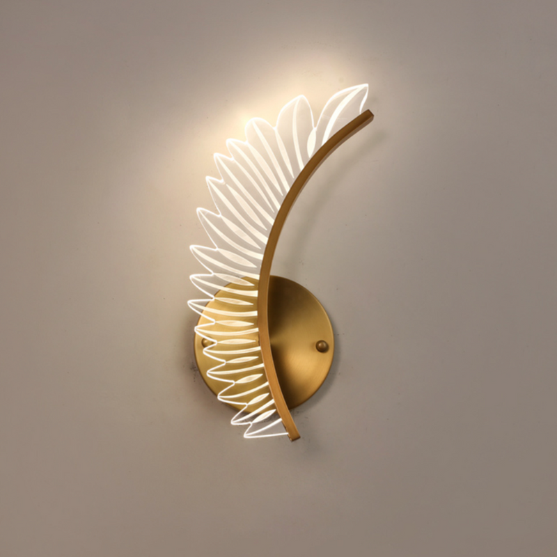 wall lamp modern wall hanging with two light wings Kylian