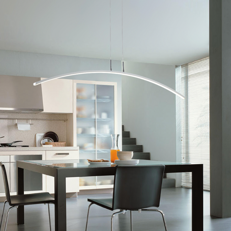 Araña design moderno arco LED