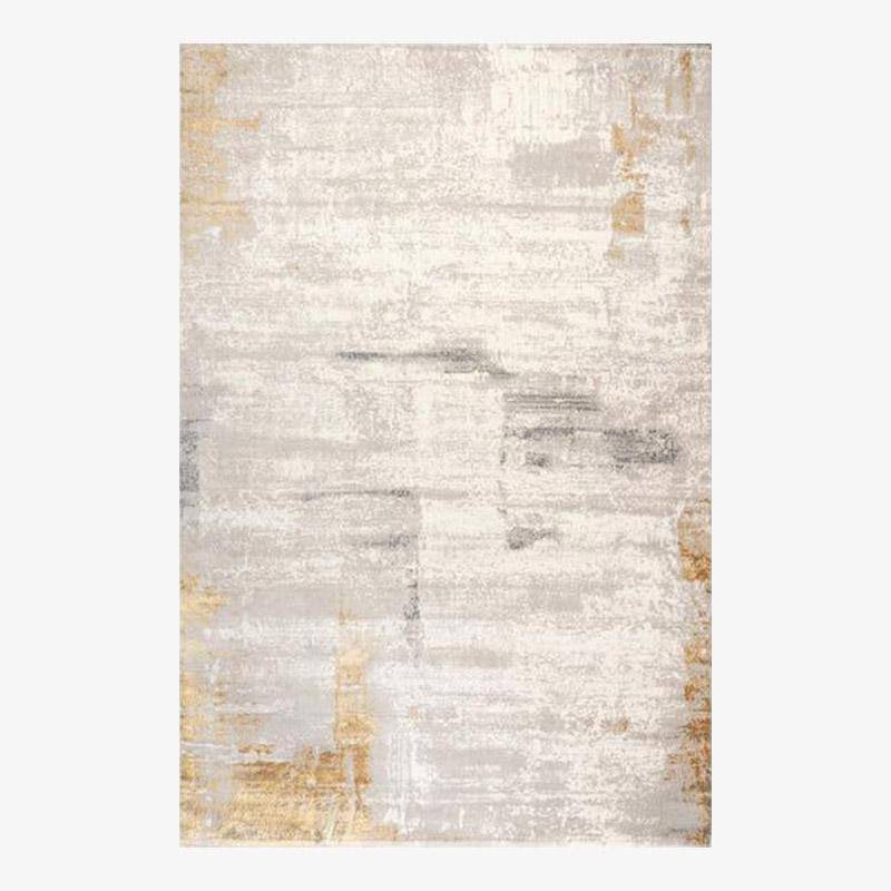 Industrial style modern rectangle rug Luxury D