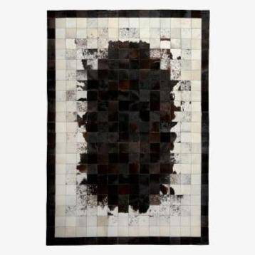 Tapis rectangle style Cowhide F