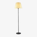 Lampadaire en métal LED avec abat-jour style rétro